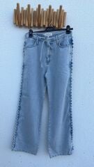 Rag bone yanları dalgalı jean