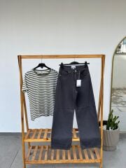 Ganni Gri kadın jean