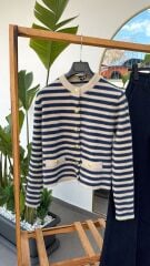 çizgili channel hırka