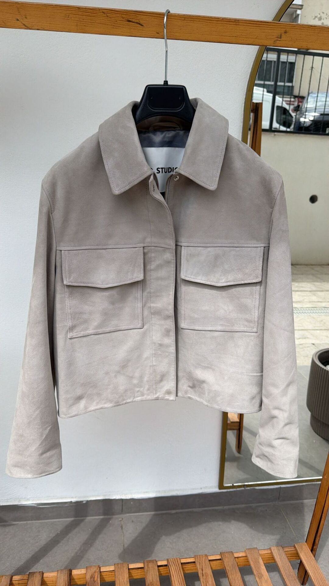 İQ Studio deri ceket kadın