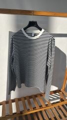 Other stories Çizgili ince sweat