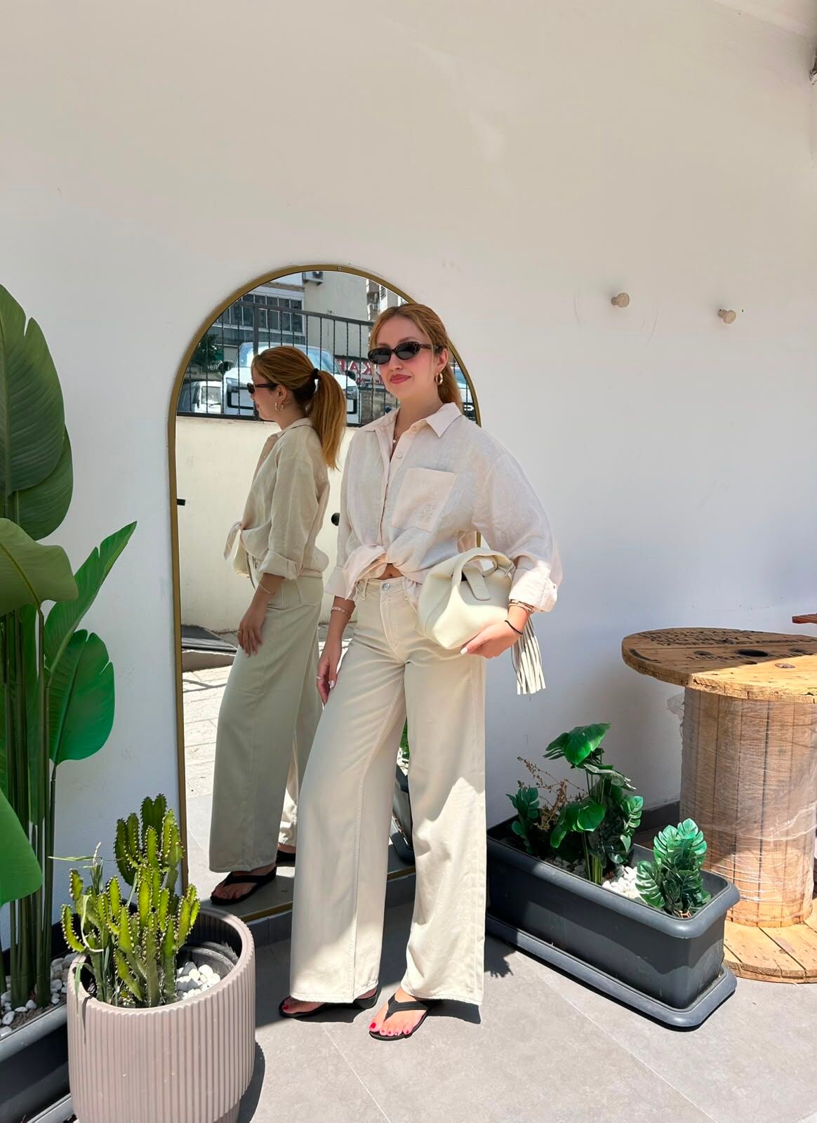 rag bone sütlü kahve bol paça jean