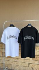 Allsaint nakış işlemeli oversize unisex tshirt