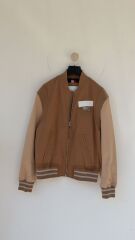 Bomber erkek camel ceket