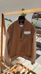 Bomber erkek camel ceket