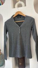 Someday Düğmeli v yaka body