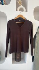 Someday Düğmeli v yaka body