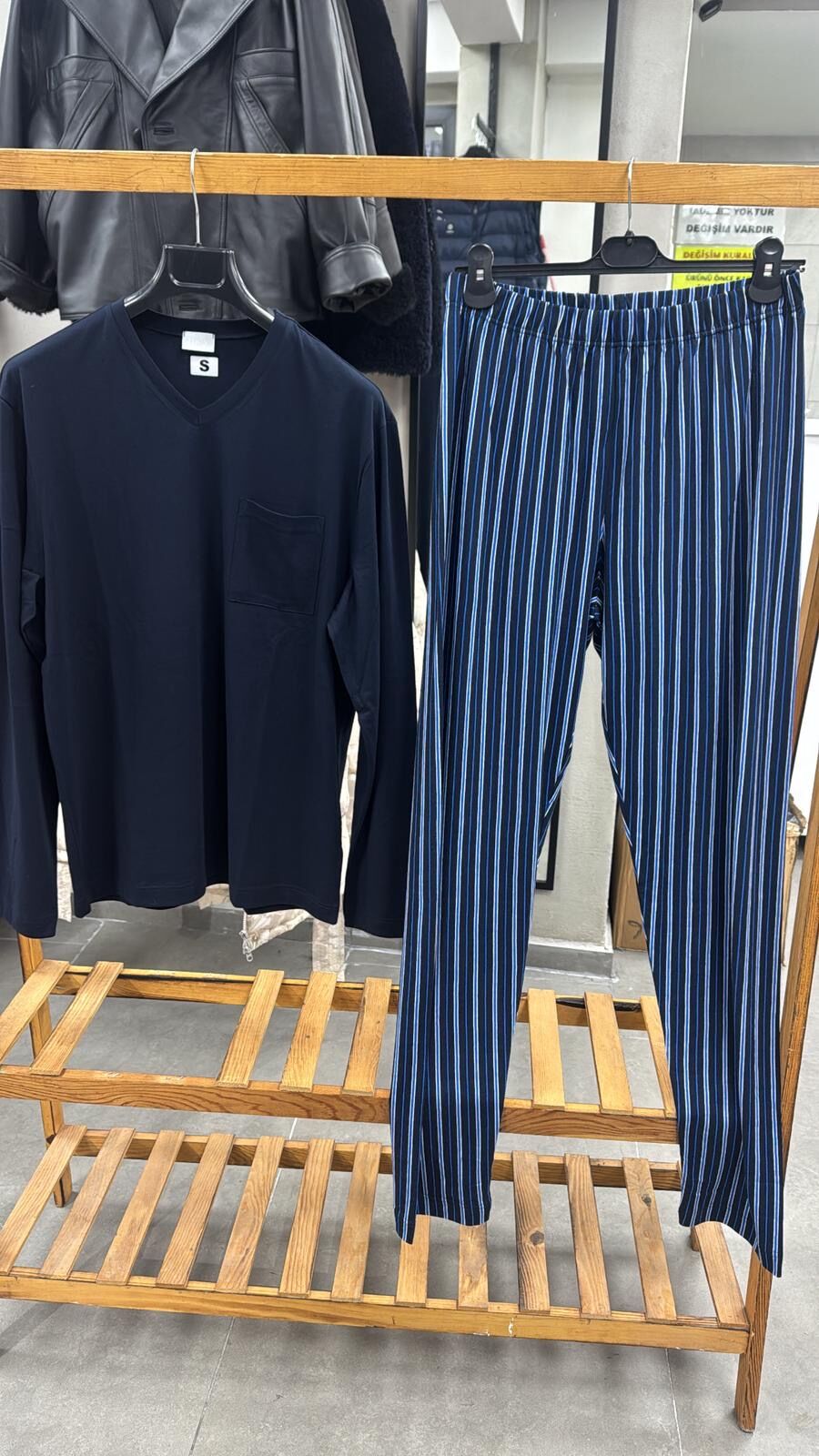 Erkek pijama takımı