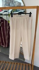 Opus krem kısa paça pantolon