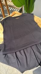 Opus penye siyah elbise