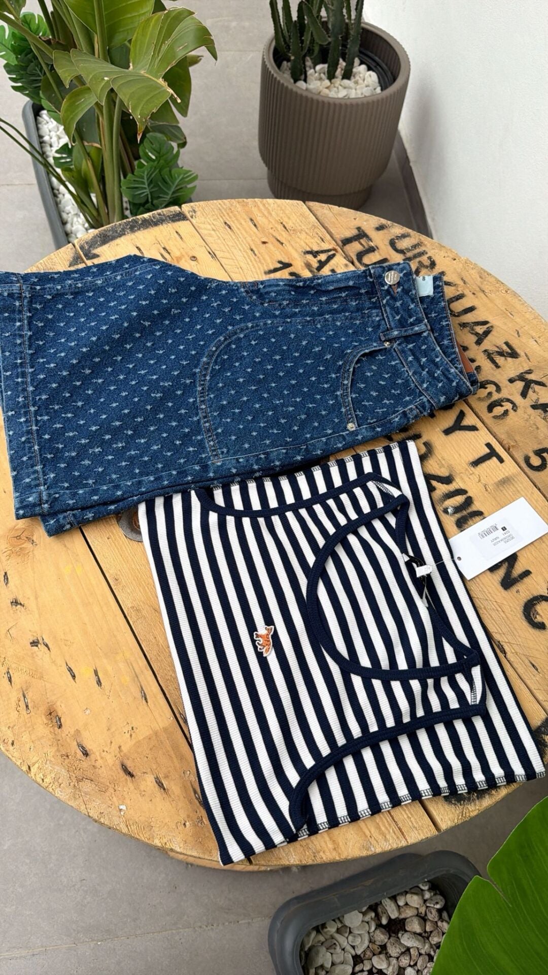 Mads kadın kot şort