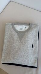 R bisiklet yaka unisex sweat