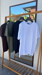 Massimo bisiklet yaka erkek tshirt