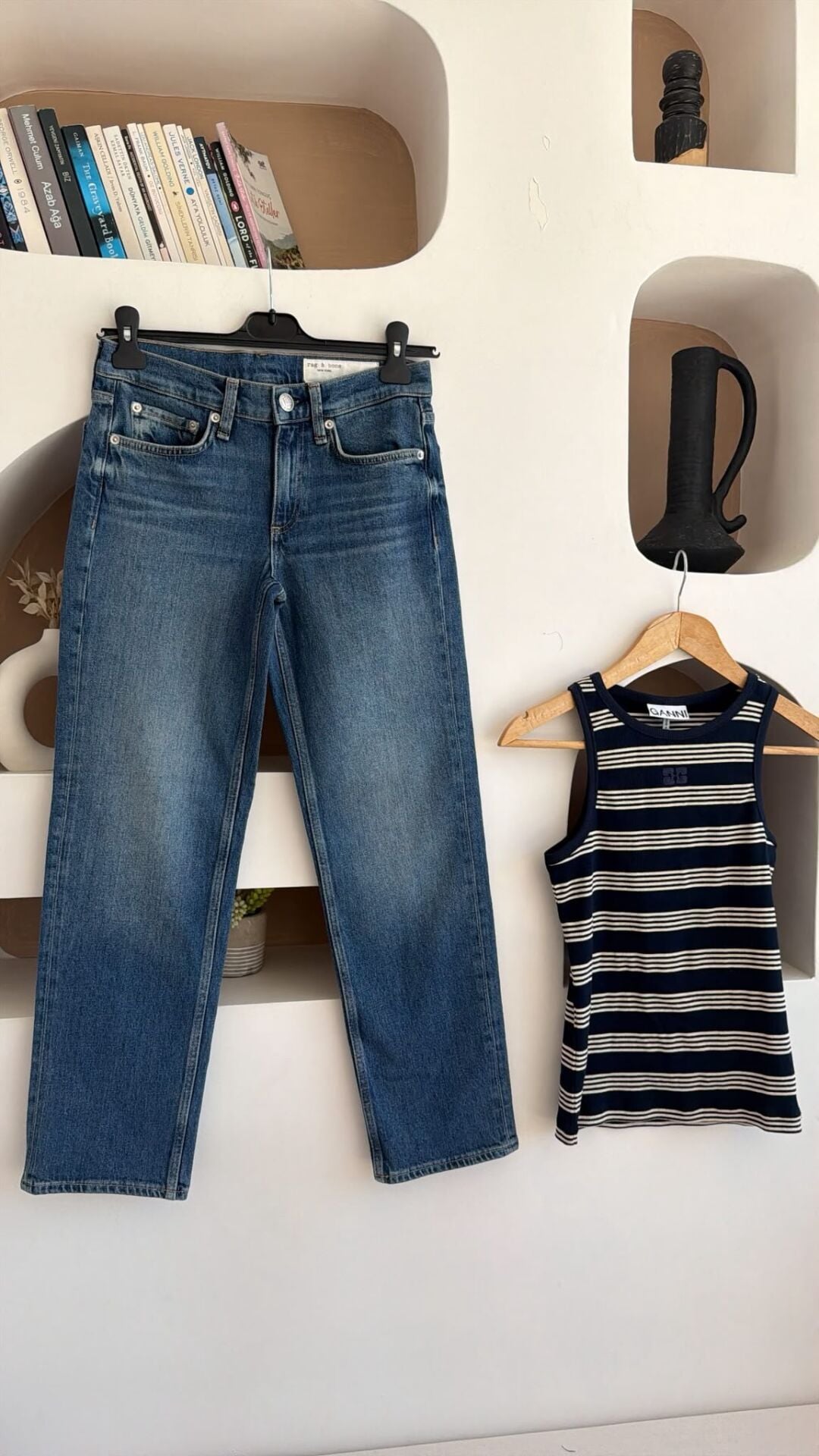 rag bone straight ankle kadın jean