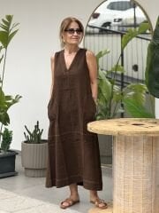 Maison leopard keten elbise