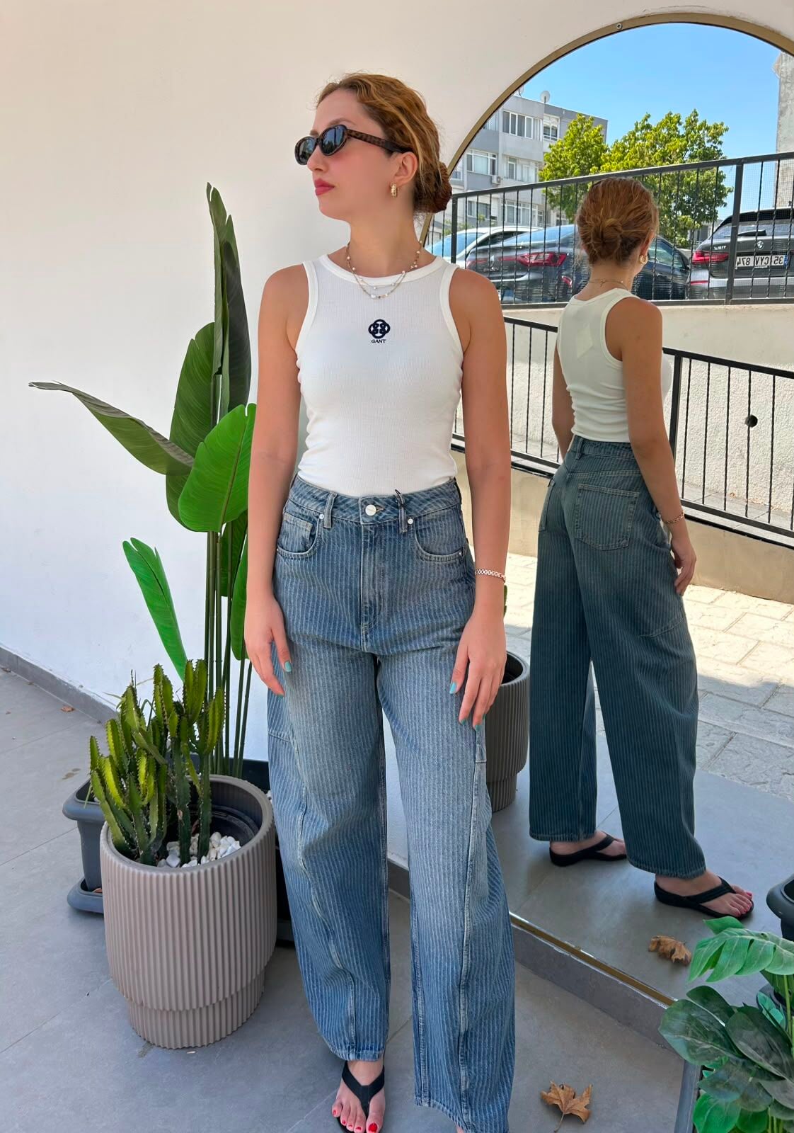 allsaint kadın jean