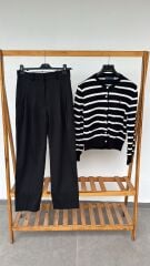 Cos Siyah dar paça inen Pantolon