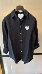 İtalyan keten gömlek kadın