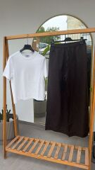 Cos kahverengi kadın pantolon