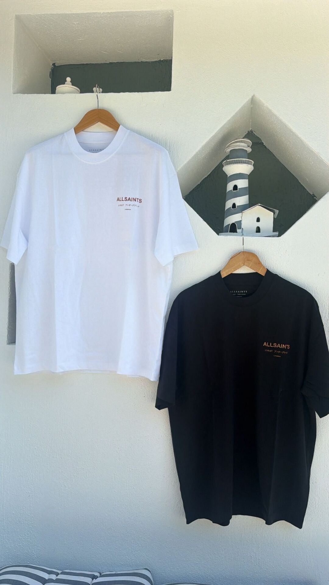 allsaint unisex oversize tshirt