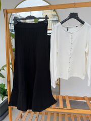 Yargıcı triko etek