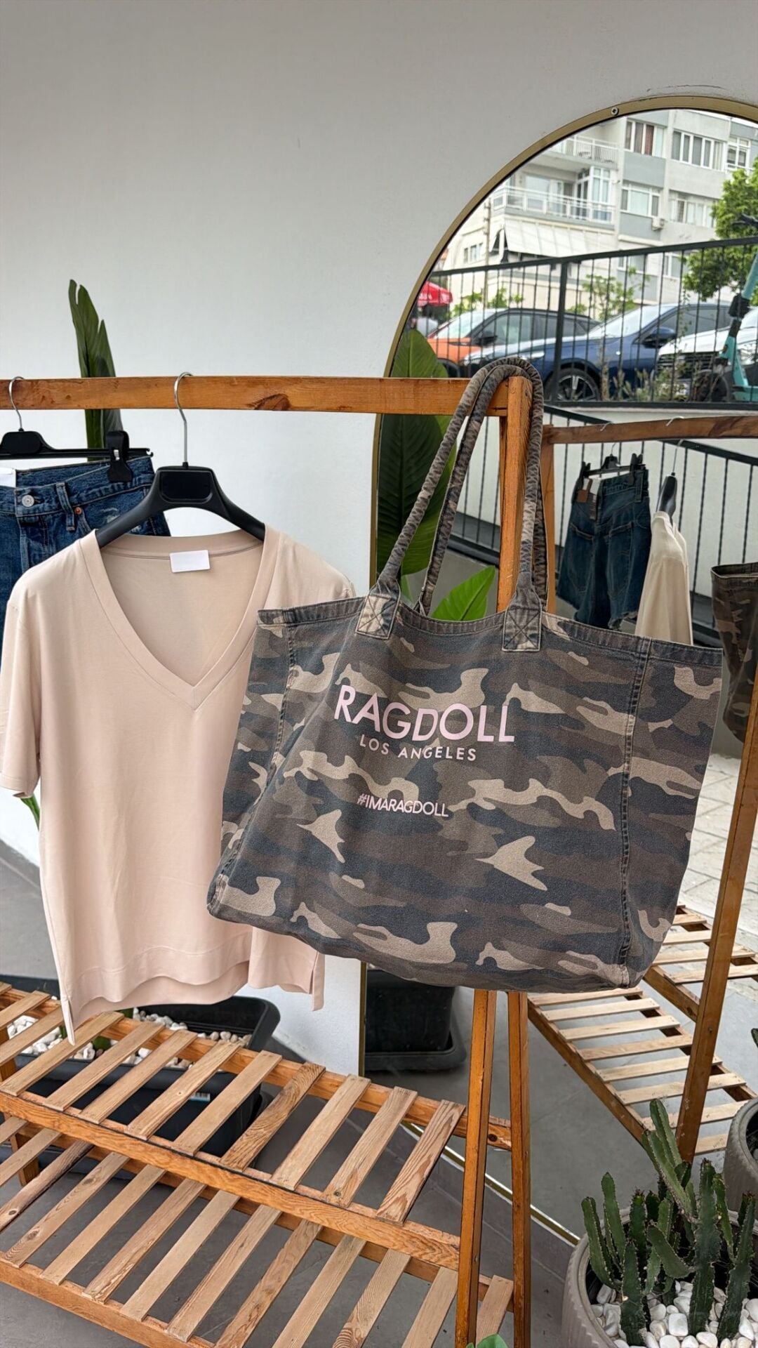Ragdoll kamuflaj bez çanta