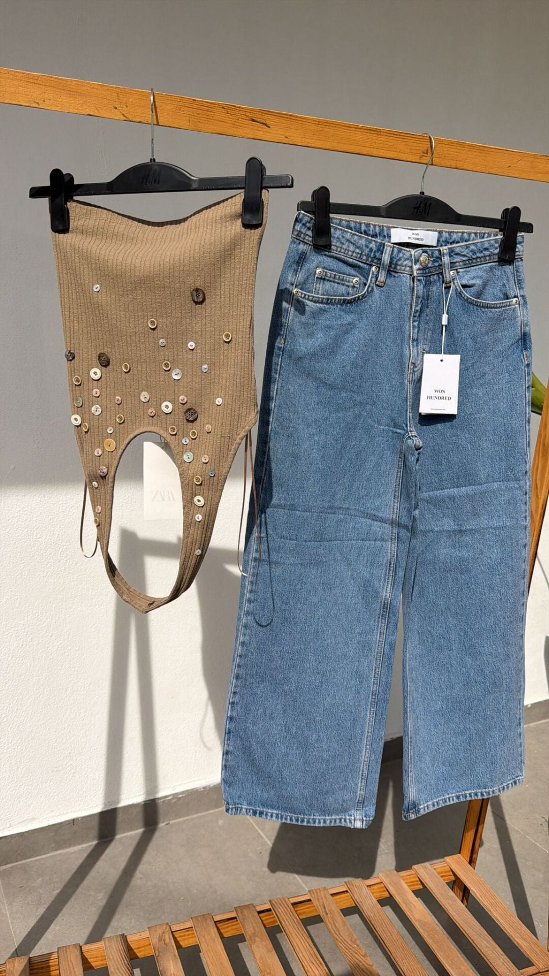 Wide leg Kadın jean