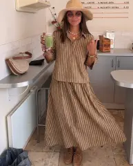 Mads çizgili gömlek