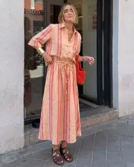 Mads çizgili gömlek