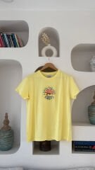 Hotel cannes sarı tşört