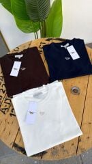 Masion kitsu basic kadın tshirt önünde logo