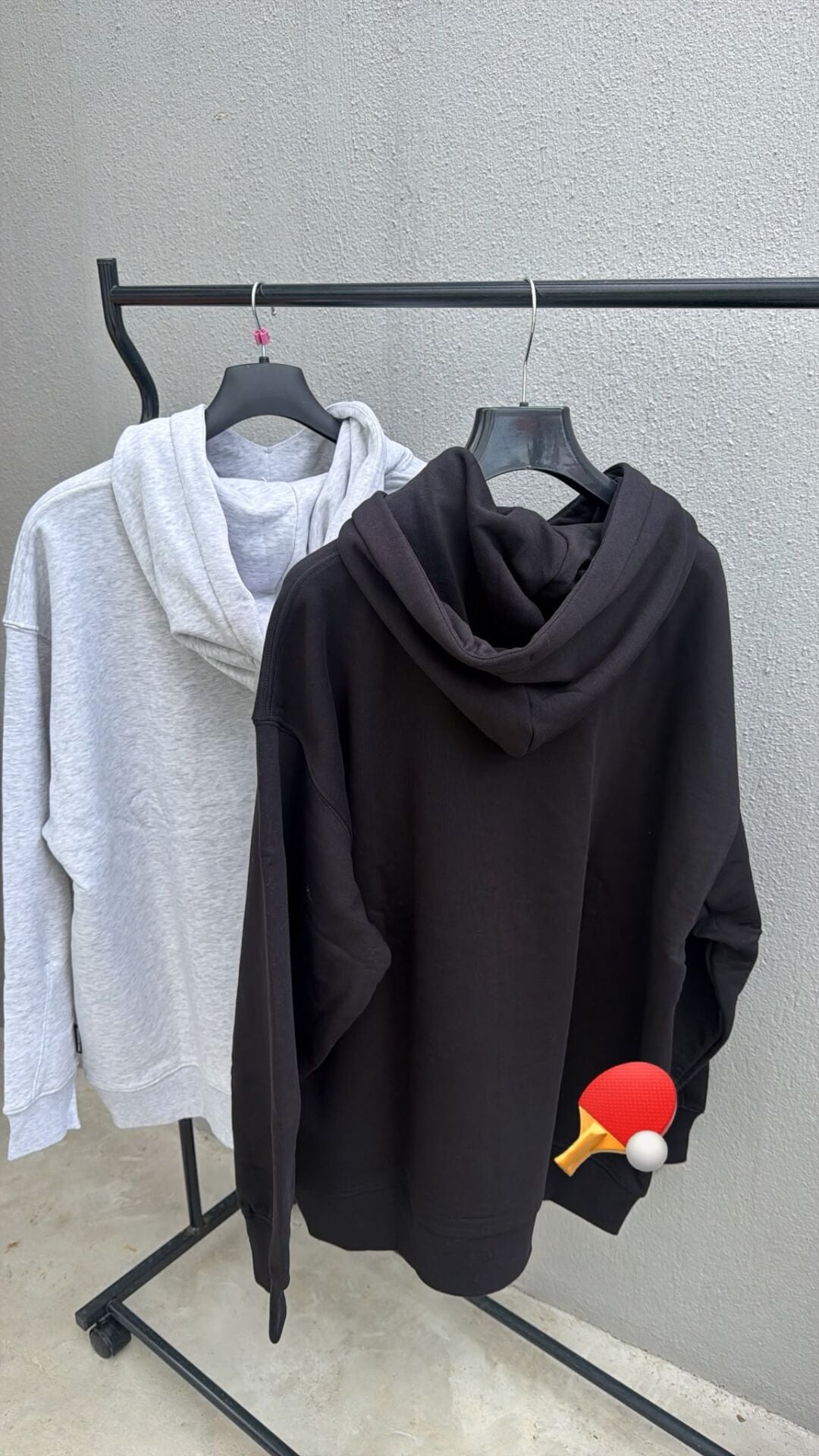 Tenişçi markası kapüşonlu erkek sweatshirt