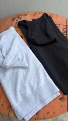 Tenişçi markası kapüşonlu erkek sweatshirt