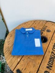 r polo yaka işlemeli erkek tshırt gece mavisi custom slim fit