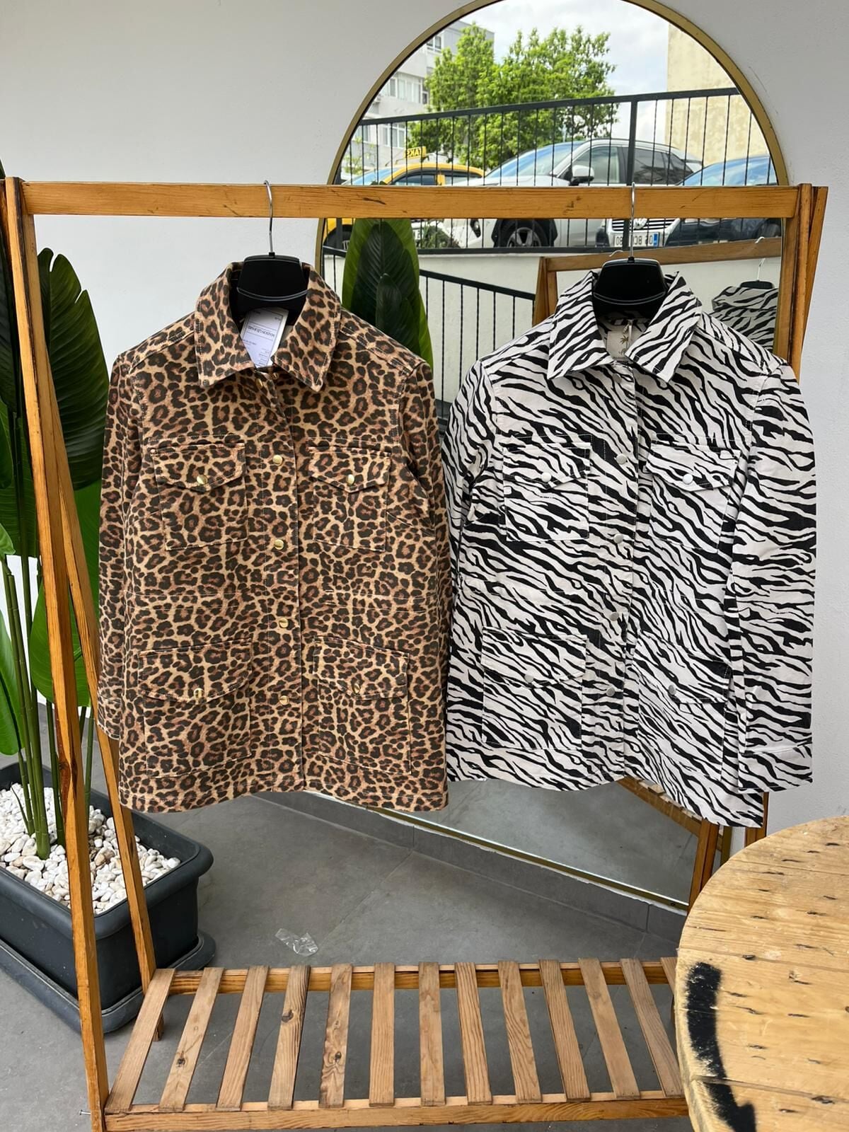 Masion Leopard kadın ceket