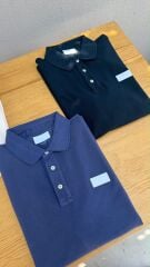 G eskitme yıkamalı polo yaka tshirt