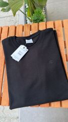 Champion unisex siyah tshirt