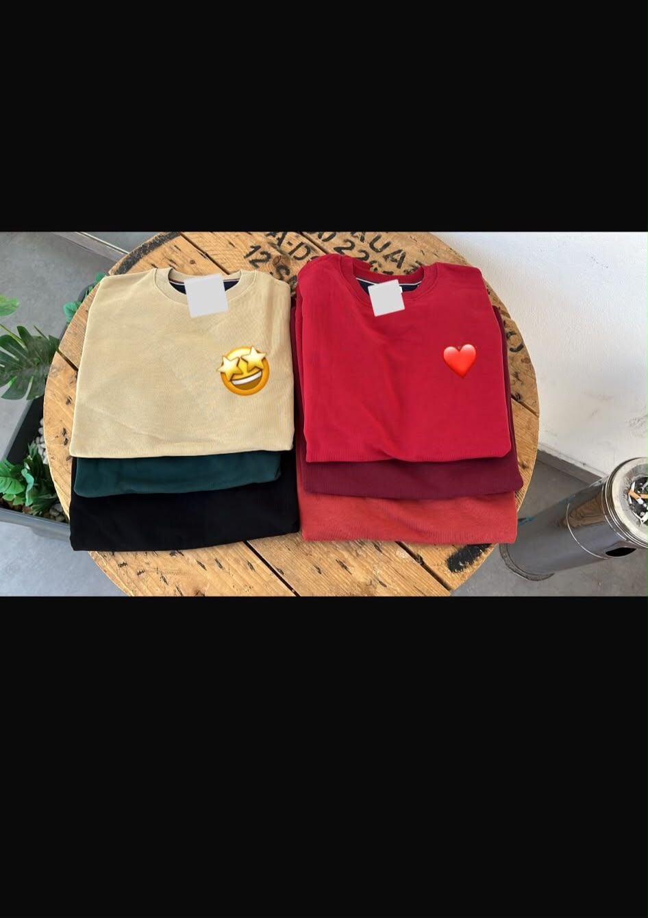 G unısex bısıklet yaka sweat