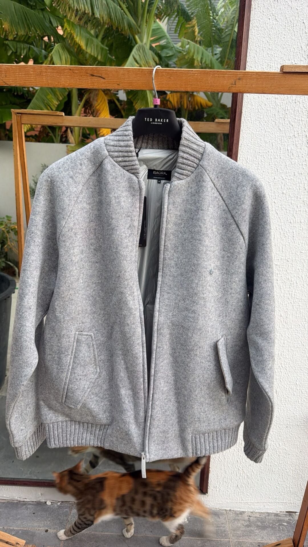 Isaora yün unisex ceket