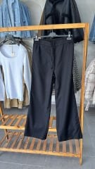 Cos yünlü beli lastikli pantolon