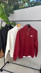 G yarım fermuarlı unisex sweat
