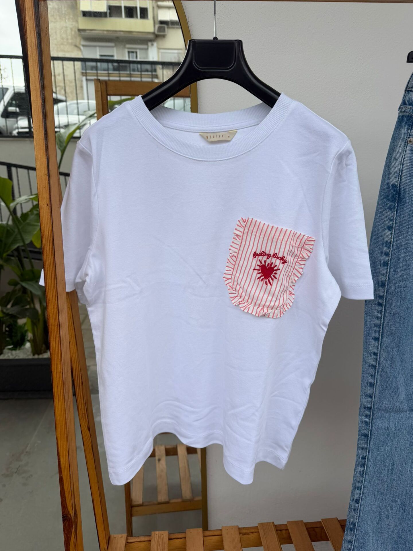 Mohito pembe cepli tshirt