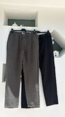 Morriss erkek keten pantolon
