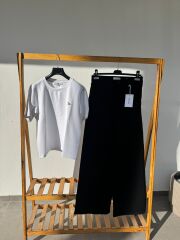 Maison Kitsune özel serisi kadın basic tshirt