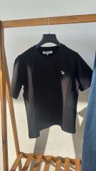 Maison Kitsune özel serisi kadın basic tshirt