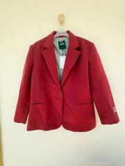 Alix oversize bordo blazer ceket