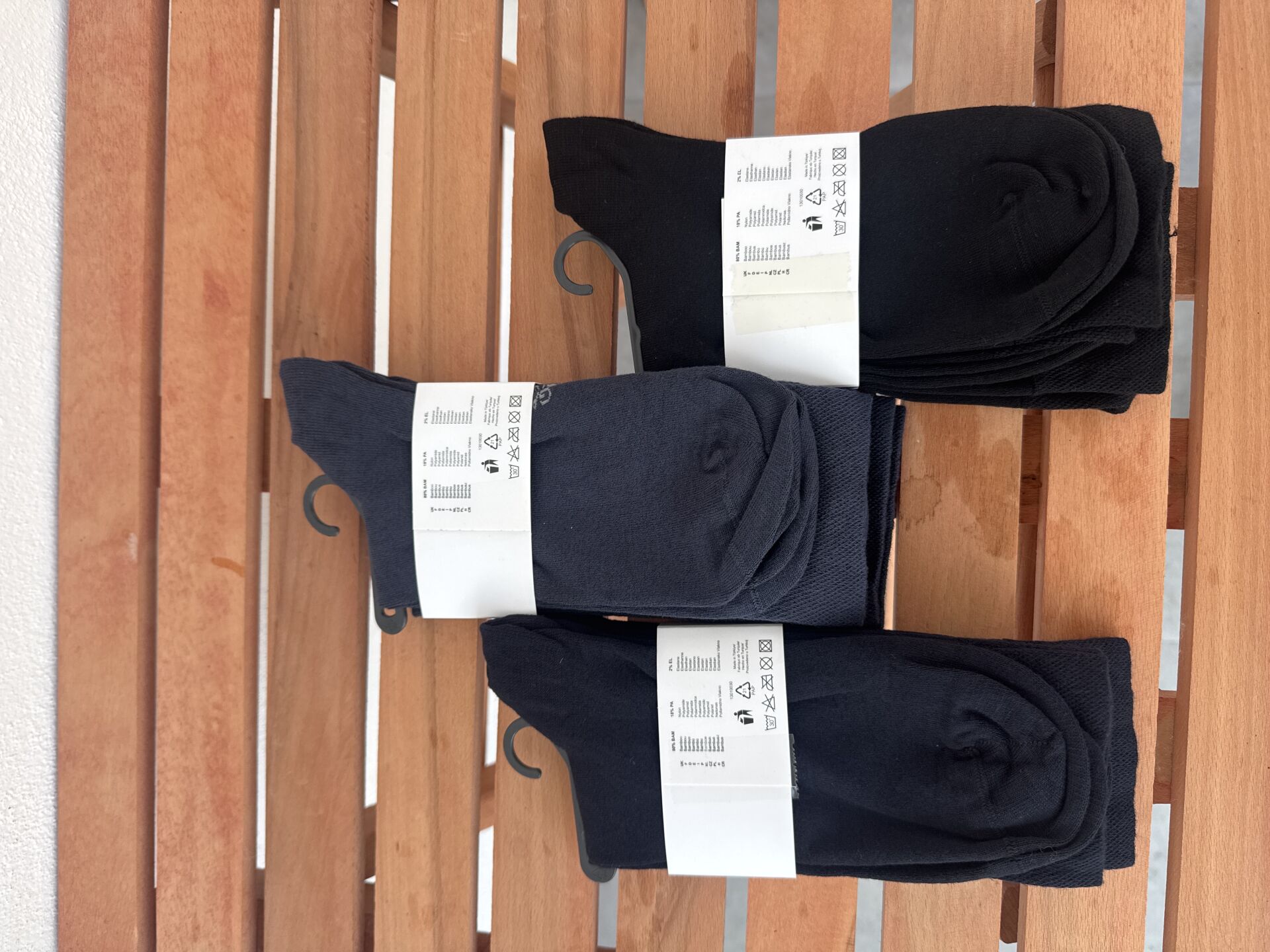 6 Li set bambu çorap