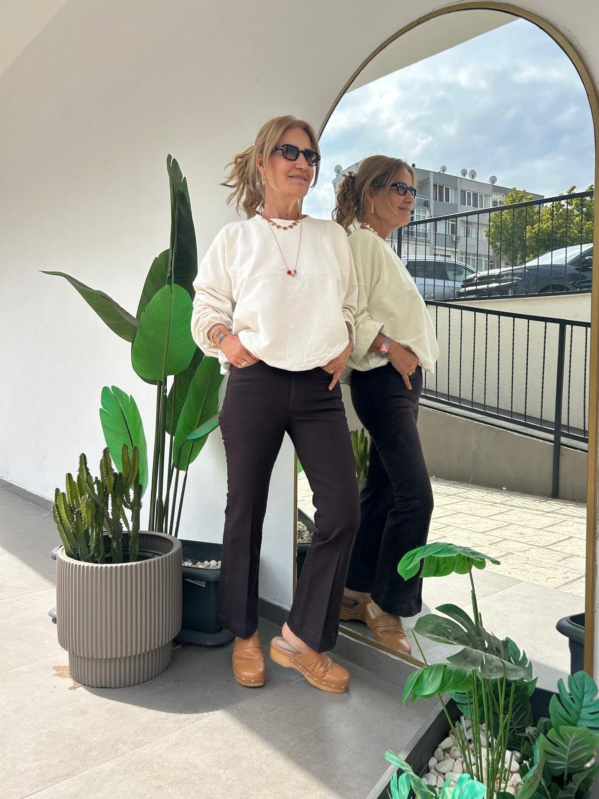 Marks & spencer kahverengi jean