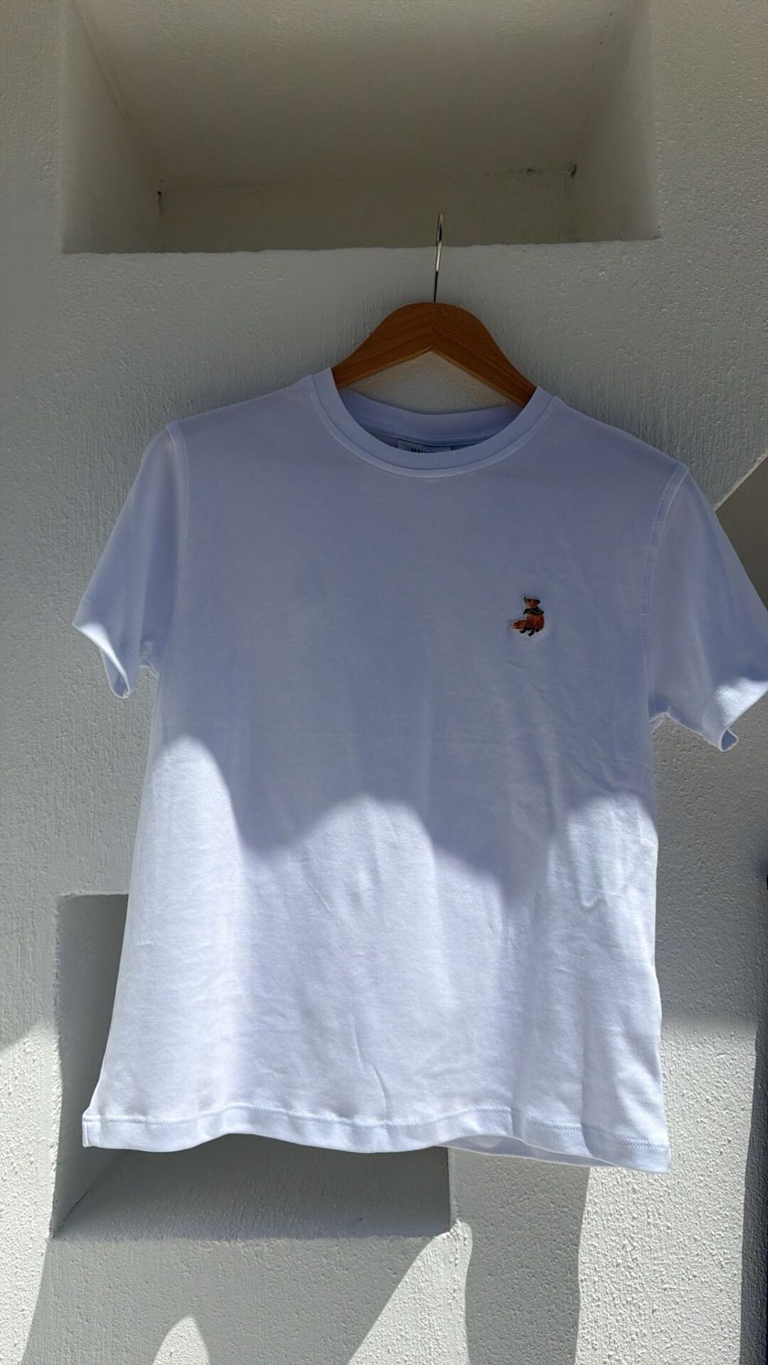 Maison kitsu kadın basic tshirt