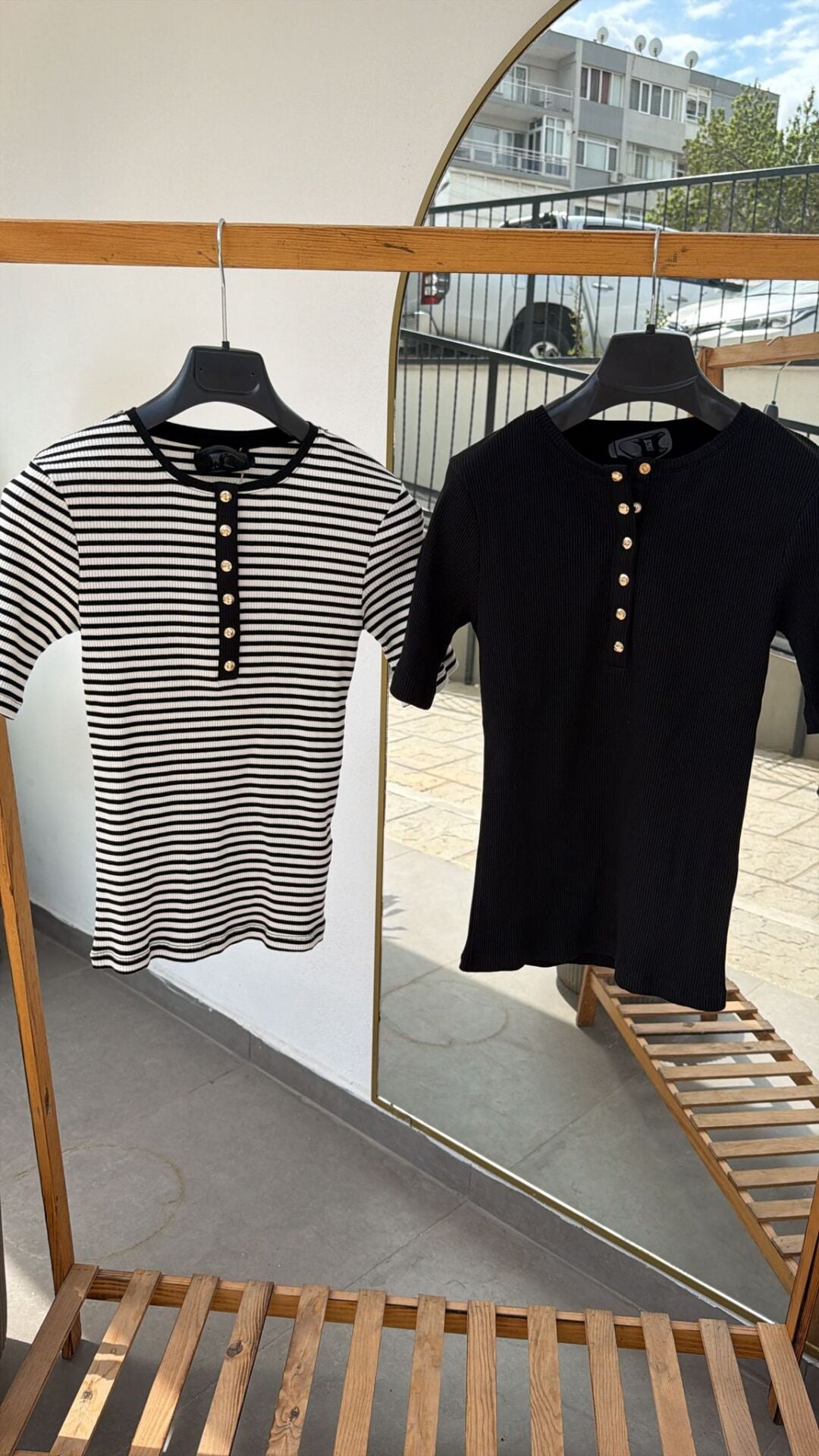 AN kısa kol body tshirt